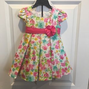 Girl’s Floral Party Dress